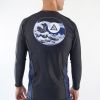 Midnight Wave Long-Sleeve Rashguard (Men) Photo 1